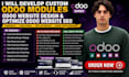 develop customize odoo modules odoo website design, optimize odoo website seo