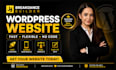 design breakdance builder wordpress website, landing page and redesign