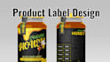 design product label design, cosmetic label design, bottle label design