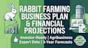 write a complete rabbit farming business plan with financial projections