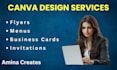 create business cards, flyers and brochures
