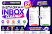 manually clean your instagram inbox and message requests