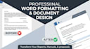 format edit and design microsoft word documents