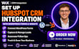 setup hubspot crm integration with wordpress form and website