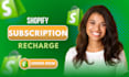 shopify subscription website recharge, subbly cratejoy subscription website
