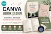 do canva ebook design journal redesign canva workbook design book formatting