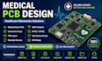 design medical device pcb, healthcare electronics schematic and pcb layout
