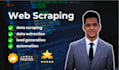 do expert python web scraping, e commerce data extraction, and lead generation
