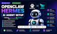 setup openclaw hermes ai agent, migrate openclaw to hermes and claude code