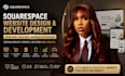 develop a professional squarespace website from scratch