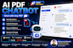 build an ai PDF chatbot using python, langchain, openai and rag