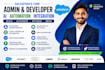 provide salesforce CRM ai, salesforce admin, salesforce developer, apex lwc CRM
