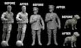 repair, edit 3d stl file, 3d scan cleanup mesh, fix and optimize for 3d printing