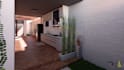 create a modern tropical home design
