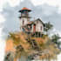 paint digital watercolour illustration