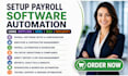 setup payroll software automation using rippling deel msa paylocity