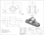 create cad drafting, autocad 2d drawing mechanical drawing and technical drawing