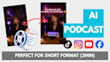 ai generated podcast videos