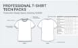 create t shirt tech pack apparel tech pack clothing tech pack design
