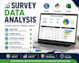 create survey cross tabs, banner tables and spss analysis
