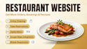 design restaurant website wix website wix editor wix studio