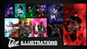 digital illustrations and concept designs