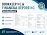 prepare monthly financial tracking and reporting