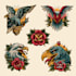 do traditional old school tattoo design