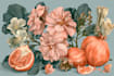draw botanical illustration, flower, plant