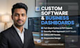 develop custom software and business dashboard