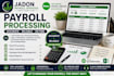 do payroll processing and salary calculations