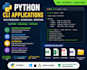 develop python cli applications for data processing and automation