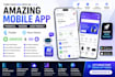 deliver expert mobile app development with flutter, react native