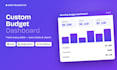 create a custom budget dashboard spreadsheet in excel and google sheets