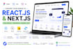 convert figma PSD, xd to react js, next js website