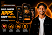 develop dating app, food delivery app, taxi booking app with flutter