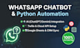 build automated whatsapp chatbot using python and twilio