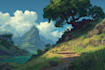 create environment concept art
