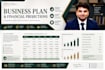 write a business plan with detailed financial projections