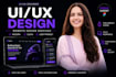 create professional website UI UX design in figma