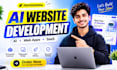 develop ai website and ai web app