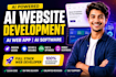 develop ai website and ai web app