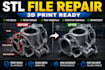 repair and fix stl files for flawless 3d printing