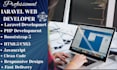 develop a professional laravel website