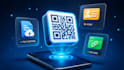 create qr code, host PDF free 3 months, and design vcard