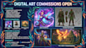 draw digital art commissions