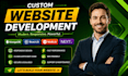 do custom ai software, full stack, web application,ai software developer ai web