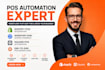 fix pos automation, inventory automation, order workflow, customer automation