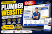 build a plumber website or handyman website with wordpress