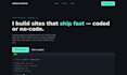 build a no code website using tilda or webflow